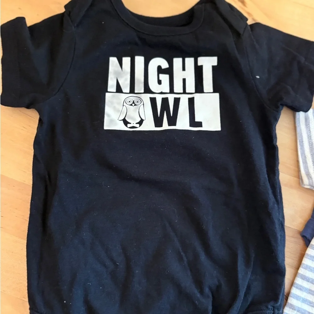The Children's Place Baby Onesie Lot - Black, Navy, Gray, Red, Striped
